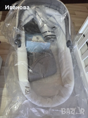 Бебешка количка Buba Zaza 2 4в1, снимка 5 - Детски колички - 53940828