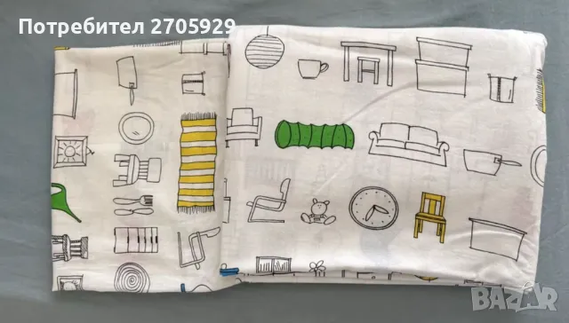 Детски памучен спален комплект, снимка 4 - Спално бельо и завивки - 50228918
