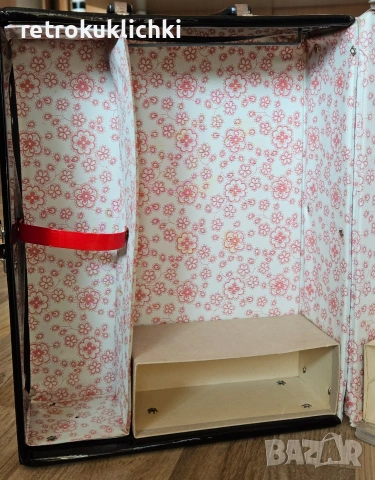 Barbie vintage case, ретро куфарче за кукла Барби, снимка 5 - Кукли - 53732362