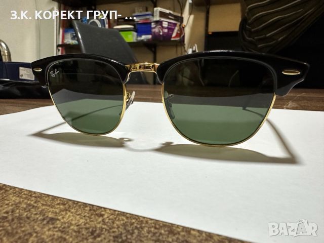 Слънчеви очила Ray-Ban Clubmaster RB3016, снимка 3 - Слънчеви и диоптрични очила - 45899156