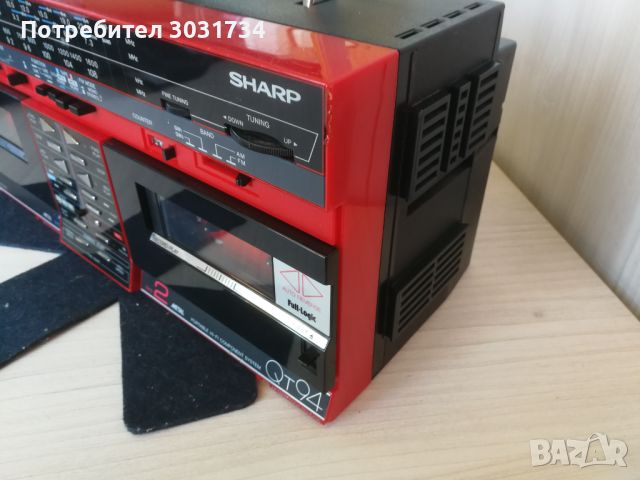 Sharp Qt-94, снимка 4 - Радиокасетофони, транзистори - 46755253