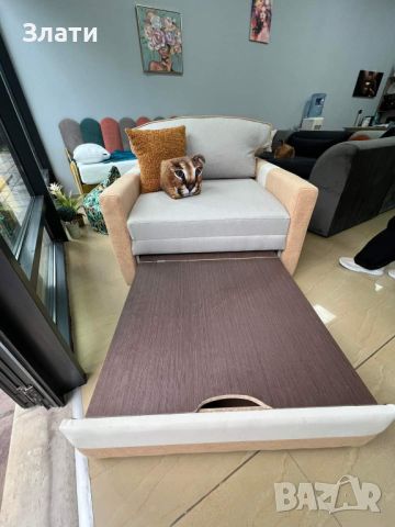 Разтегателен фотьойл, снимка 5 - Дивани и мека мебел - 45870019