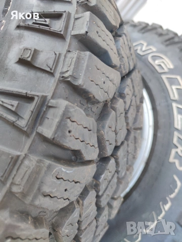 Goodyear Wrangler Duratrac 235/75R15 гуми джанти Musso Rexton Korando, снимка 10 - Гуми и джанти - 53693871