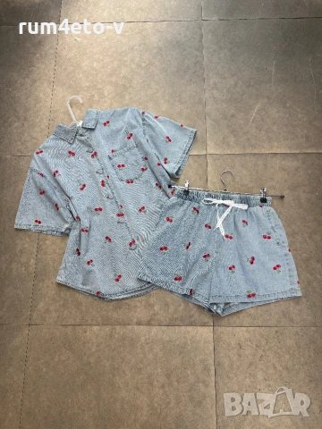 Дънков комплект с черешки