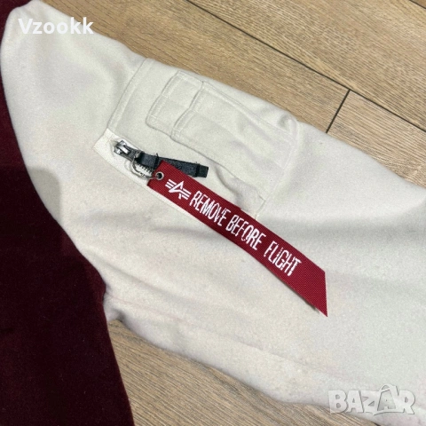 Колежанско яке Alpha Industries Air Force | XL, снимка 5 - Якета - 53052737