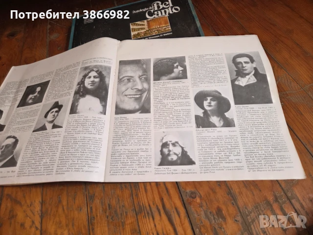 (Balkan Ton) 5 Стари Грамофонни Плочи:(Analogia de Belcanto), снимка 4 - Грамофонни плочи - 51136837