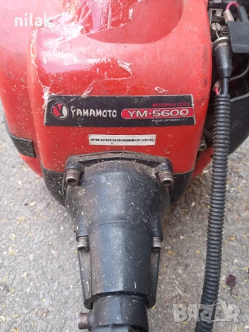 Продавам четиритактова бензинова моторна коса Yamamoto , снимка 4 - Тор и почвени смеси - 50786385