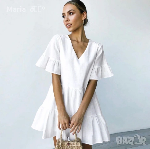 Нова рокля в бяло