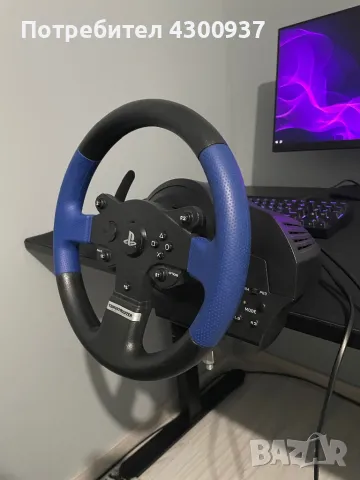 Волан и Педали Thrustmaster T150 За Компютър и PS4/PS3, снимка 1 - Друга електроника - 48017614