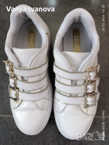Liu Jo бели обувки естествена кожа 38 