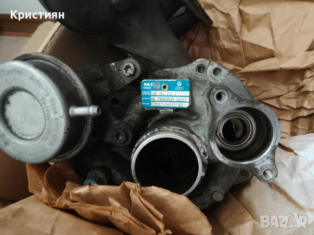 Турбо BorgWarner K03 за VW Golf 6 1.4 TSI CAVD – 03C145701T