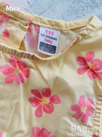 Лятна рокля LC Waikiki 3-4 годинки, снимка 2 - Детски рокли и поли - 50805933