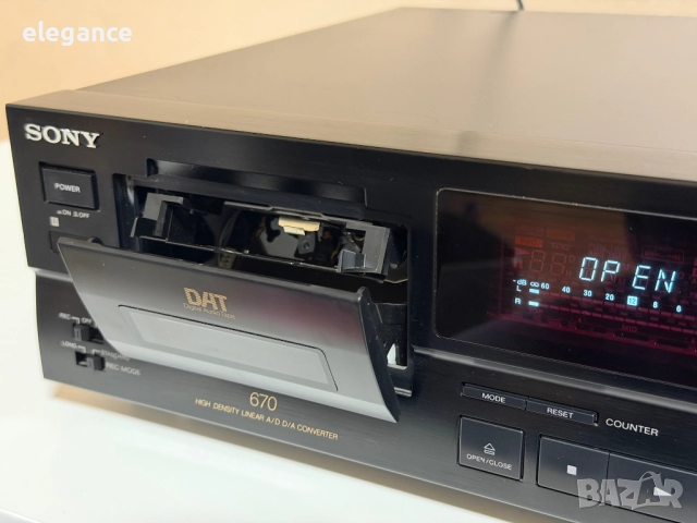 Sony DTC-670 DAT дек, снимка 6 - Ресийвъри, усилватели, смесителни пултове - 52705469