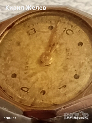 Стар механичен часовник дамски за КОЛЕКЦИОНЕРИ 51492, снимка 4 - Антикварни и старинни предмети - 52333582