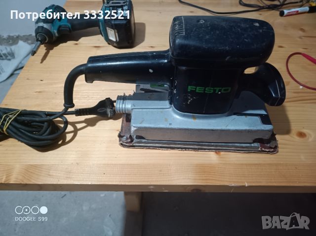 Вибро шлайф Festo Festool, снимка 5 - Други инструменти - 45797992