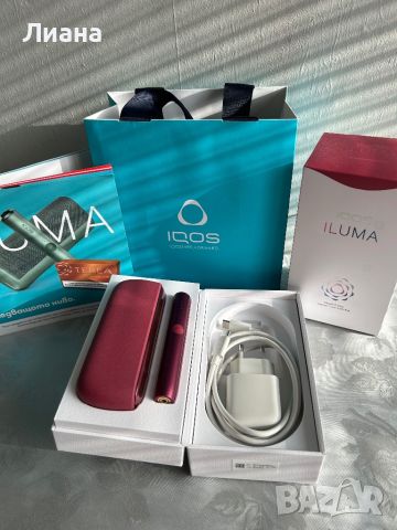 IQOS ILUMA цвят червен залез, снимка 2 - Друга електроника - 46040581