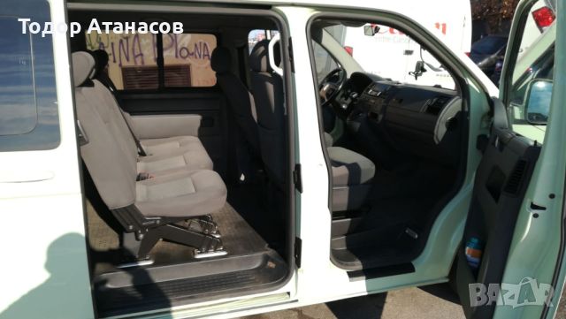 Продава VW T5 Caravelle, БАРТЕР за Самосвал до 3.5т., снимка 7 - Бусове и автобуси - 46751664