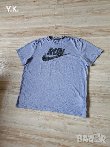 Оригинална мъжка тениска Nike Running Dri-Fit, снимка 2 - Тениски - 46806275