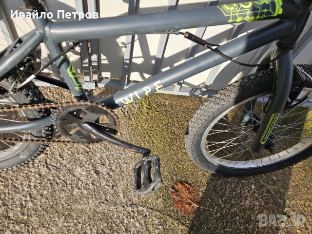 Велосипед BMX 20 цола WIPE-шест месеца гаранция, снимка 6 - Велосипеди - 52253276