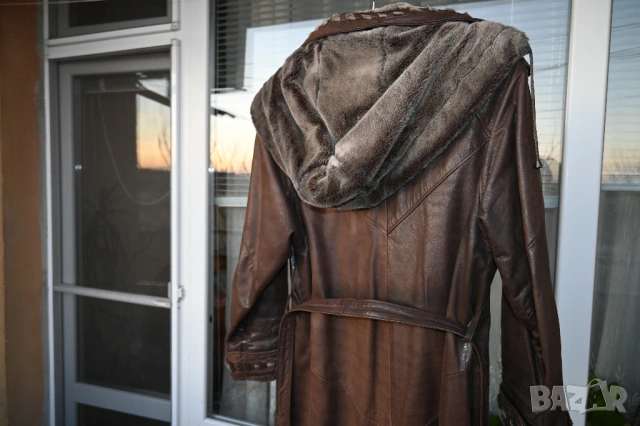 като ново дълго дебело палто естествена кожа , снимка 3 - Палта, манта - 53039764