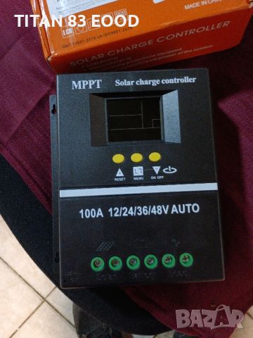Соларен контролер, MPPT, 12V/24V/36V/48V, 100A, снимка 2 - Друга електроника - 45780847