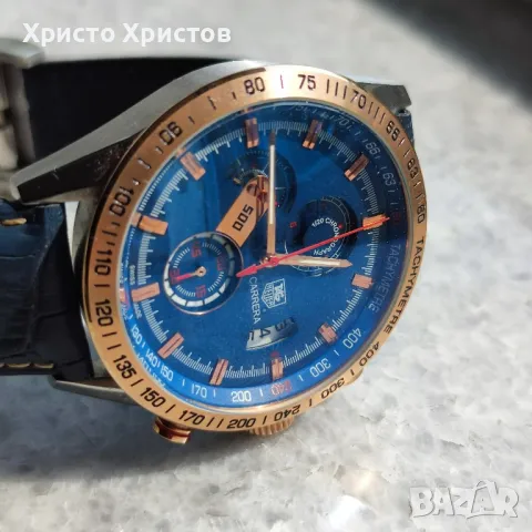 Мъжки луксозен часовник TAG HEUER Carrera 50 th Anniversary Limited Edition , снимка 2 - Мъжки - 47149562