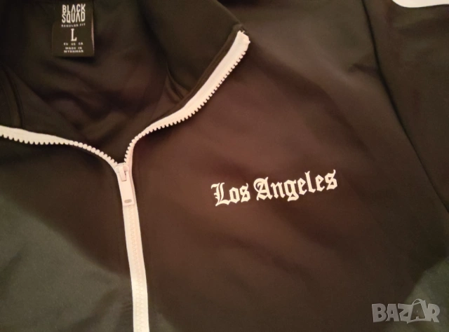 Спортно горнище Black Squad Los Angeles , снимка 2 - Спортни дрехи, екипи - 53167558