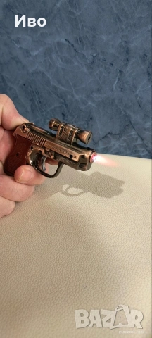 Метален пистолет запалка Bereta 92, снимка 3 - Запалки - 53507294