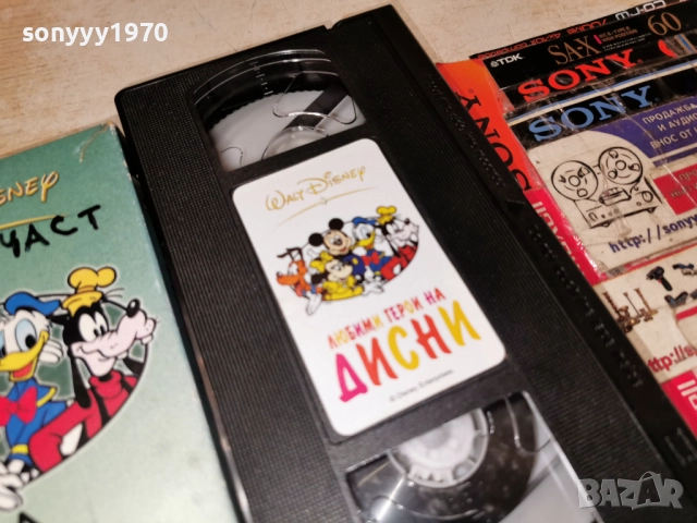 ДИСНИ-ORIGINAL VHS VIDEO TAPE 1412252035, снимка 7 - Други жанрове - 52794404