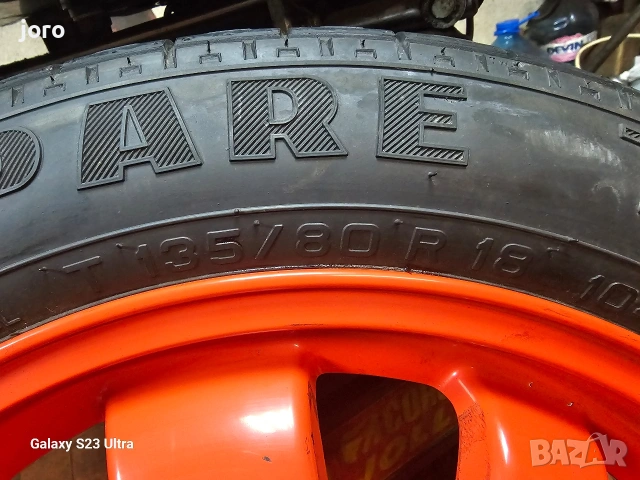 Патерица 135/80/18" Peugeot , снимка 2 - Гуми и джанти - 53444547