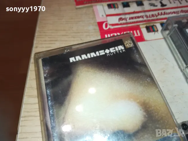 RAMMSTEIN MUTTER COPY TO SONY TAPE 0711240806, снимка 6 - Аудио касети - 47872216