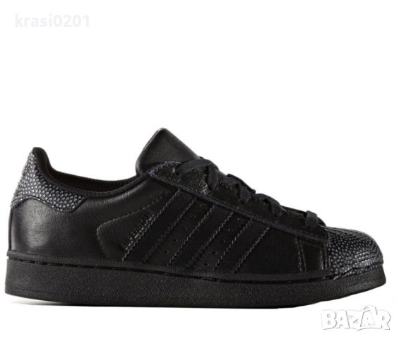 Oригинални кецове на Аdidas Superstar! 36 2/3, естествена кожа, снимка 1 - Детски маратонки - 46289930