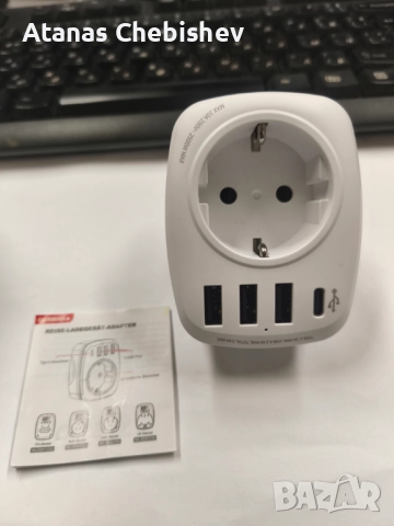 Туристически адаптер Type I