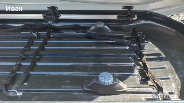 Автобокс Thule Atlantis 200, куфар за таван, ауто бокс, снимка 3 - Аксесоари и консумативи - 53733336