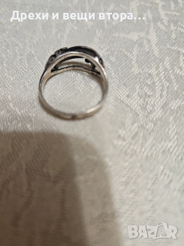 Стар сребърен пръстен, снимка 5 - Пръстени - 54188925