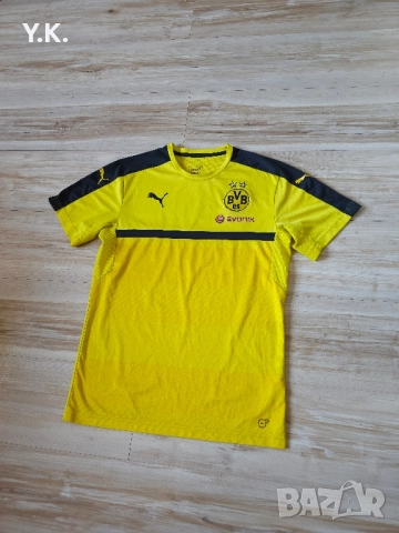 Оригинална мъжка тениска Puma DryCell x Borussia 09 Dortmund / Season 16-17 (Training), снимка 2 - Тениски - 51602433