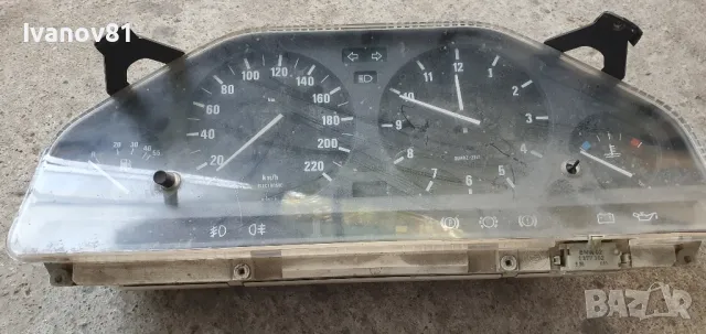 Километраж за бмв е30 Motometer bmw e30 instrument cluster speedometer 1377303, снимка 2 - Части - 46988266