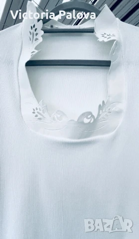 Разкошна блуза RAYURE PARIS Франция, снимка 13 - Блузи с дълъг ръкав и пуловери - 51424484