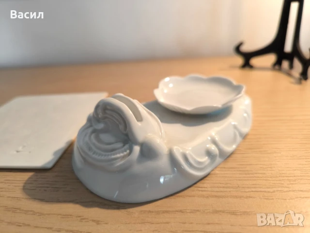 свещник с керамична литогравия, снимка 7 - Декорация за дома - 50679851