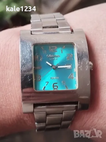 Швейцарски часовник Altanus square Geneve. Vintage watch. Ronda movement. Масивен. Мъжки , снимка 7 - Мъжки - 48079201