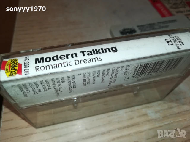 МODERN TALKING-ORIGINAL TAPE 1508251305, снимка 8 - Аудио касети - 51374747