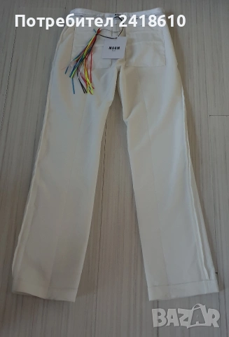 MSGM Milano  taly Pant Women Size 40 / M НОВО! ОРИГИНАЛ! Дамски Панталон!, снимка 13 - Панталони - 53806762