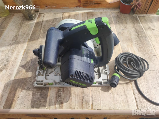 FESTOOL TS 55 EBQ - Потъващ циркулярен трион