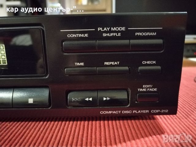 Sony CDP-212 compact disc player , снимка 4 - Декове - 45641087
