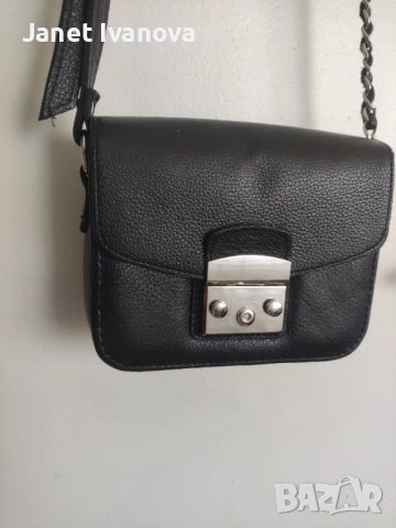 Дамска чанта естествена кожа 