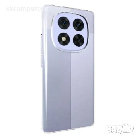 Силиконов кейс MBX, За Xiaomi Redmi Note 14 Pro 4G, Прозрачен, снимка 3 - Калъфи, кейсове - 50349350