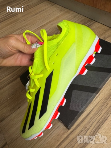 Нови оригинални бутонки adidas X CRAZYFAST LEAGUE 2G/3G AG! 44н, снимка 2 - Други спортове - 52249402