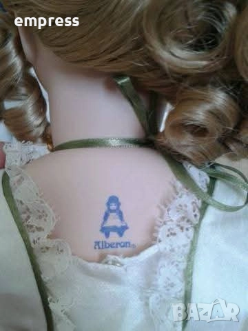 Порцеланова кукла Alberon Lady Helena , снимка 8 - Колекции - 52702348