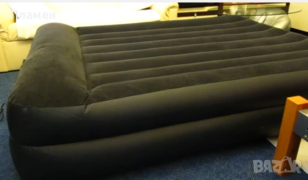 НАДУВАЕМ двоен ДЮШЕК легло, матрак спалня Bestway® Tritech  с ел.помпа 220 V 203 cm x 152 cm x 46 cm