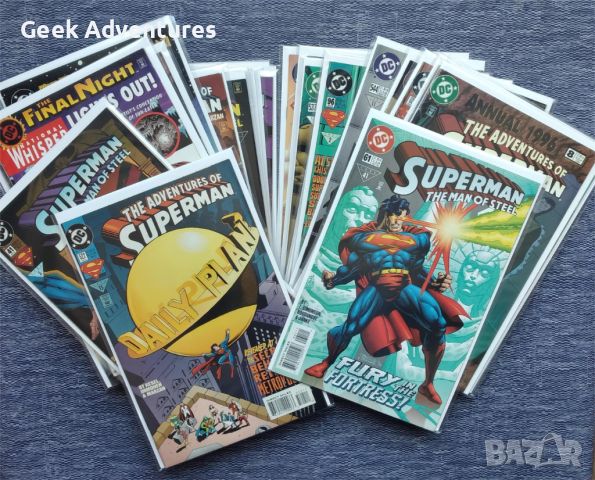 Комикси Супермен - Superman Comic Books DC на Английски Език NM 90's Retro, снимка 2 - Колекции - 46551112